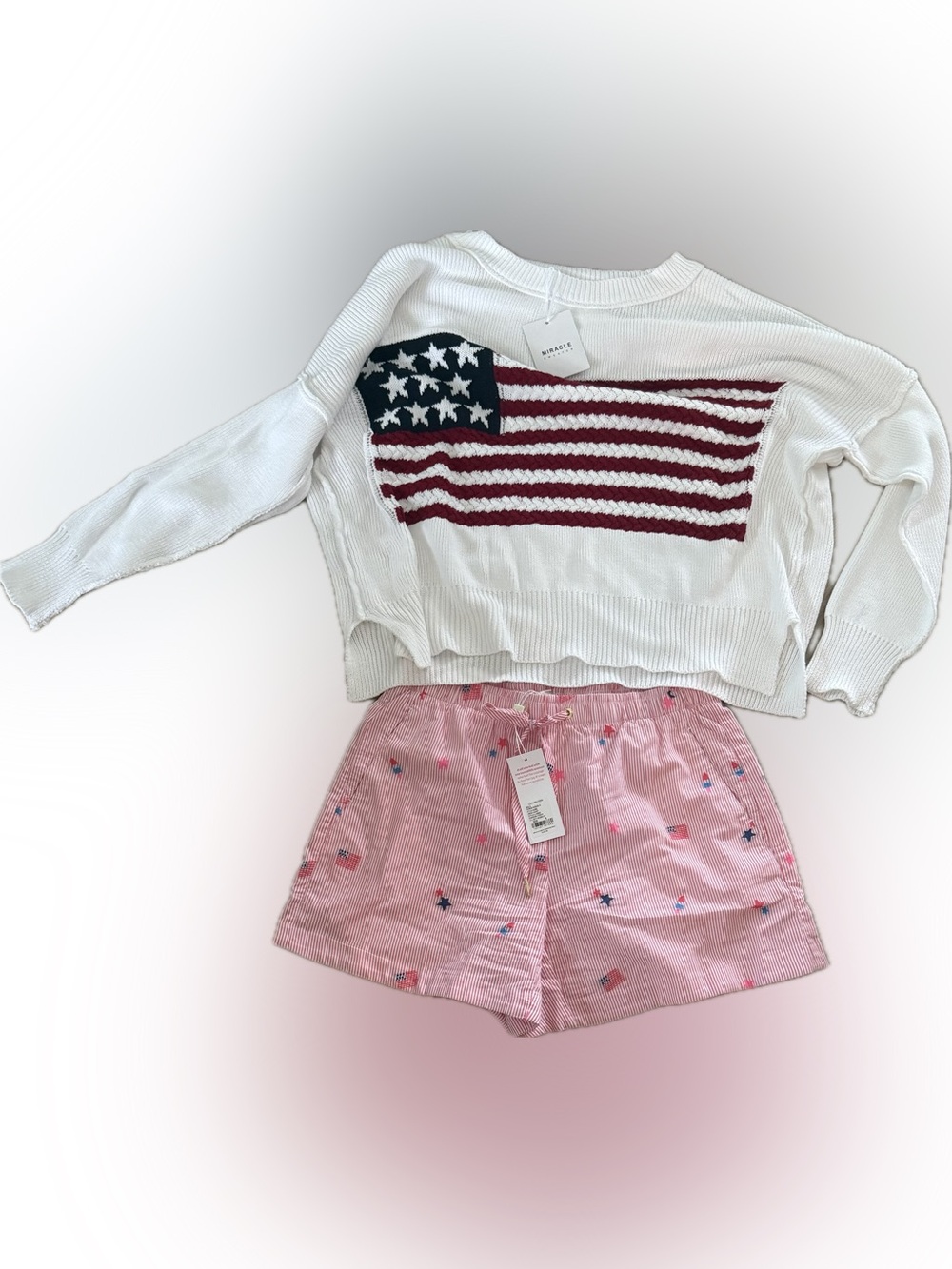 Lilly Pulitzer, NWTs its a 250 celebration shorts & NWTs sweater, both sz small